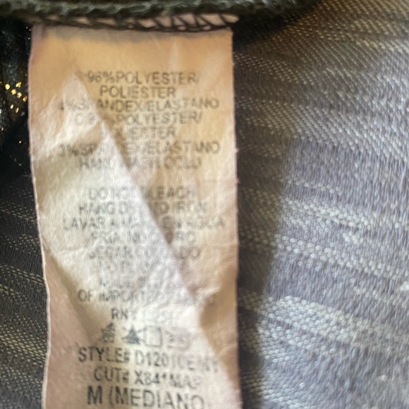 Black & Metallic Bodycon Mini Dress - Picture 6 of 6